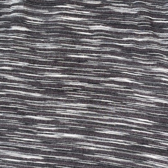 Gray and white Jersey ruched side maternity dress - Picture 5 of 5